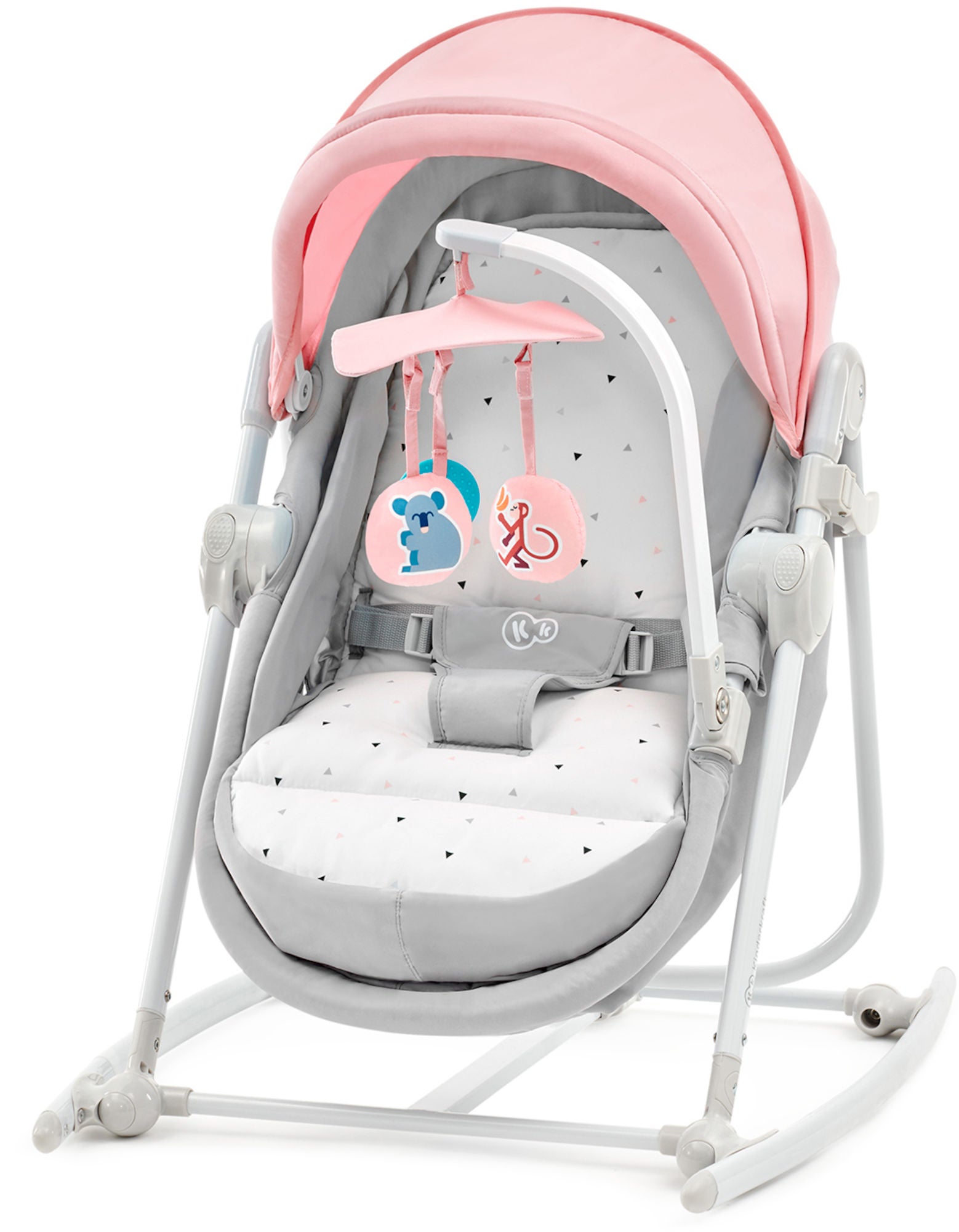 Kinderkraft Unimo 5-in-1 Sitteri, Vaaleanpunainen