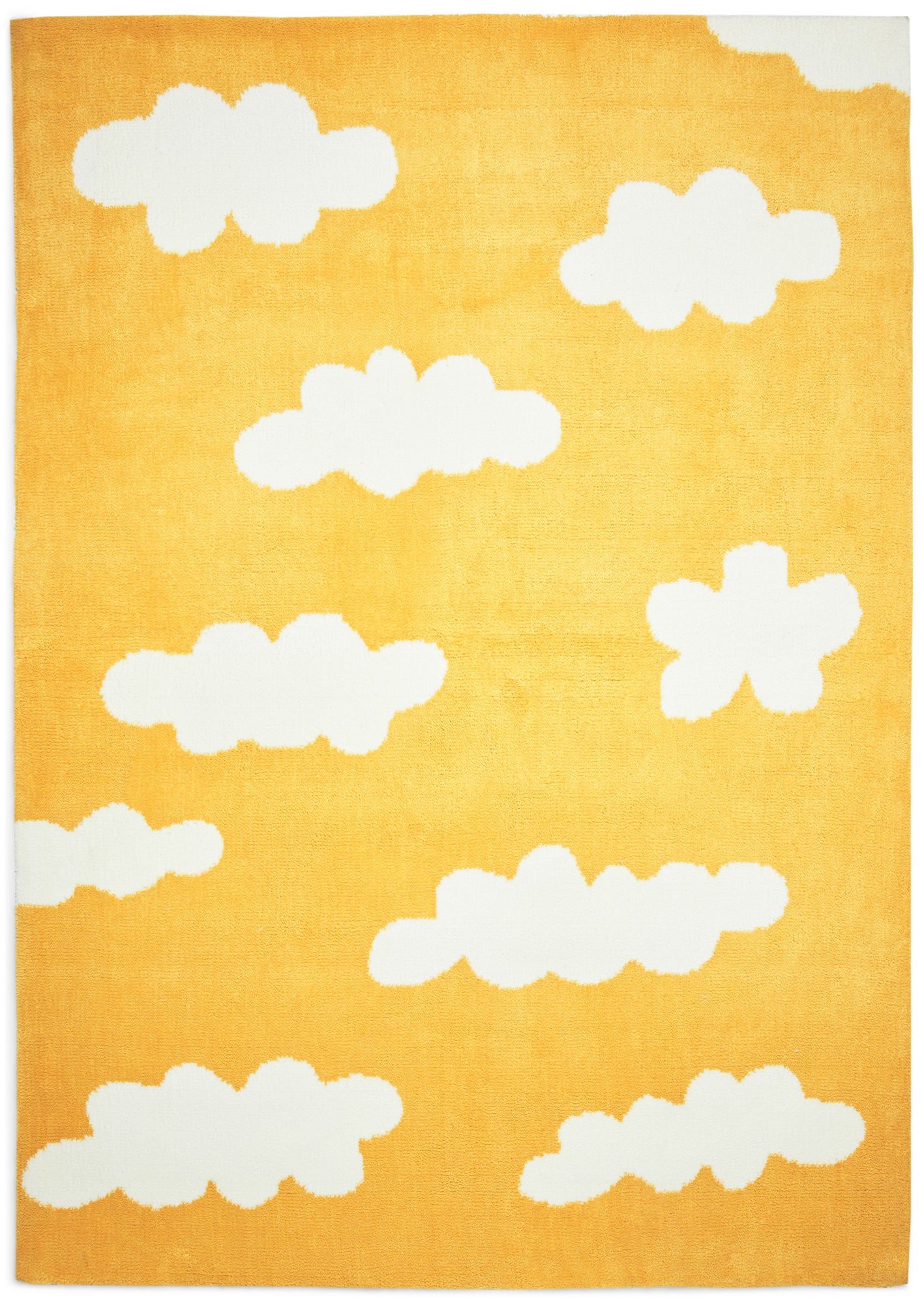 Alice & Fox Matto Jacquard Shaggy Small, Yellow