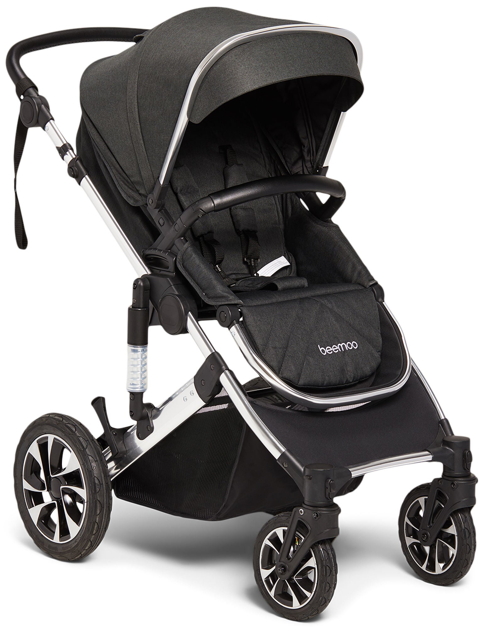 Beemoo Maxi 4 Lastenrattaat, Black/Silver