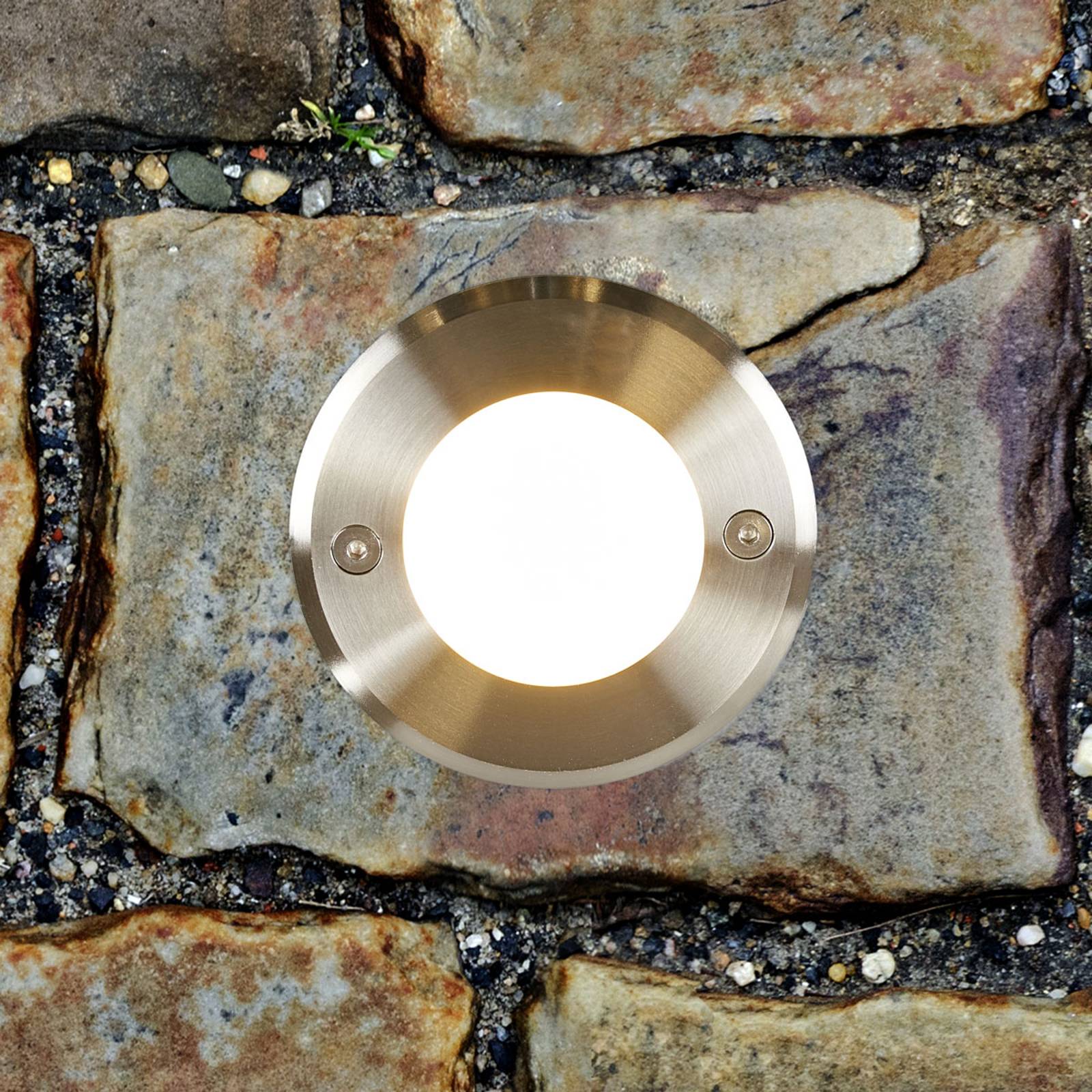 Pyöreä LED-uppovalo LED-18