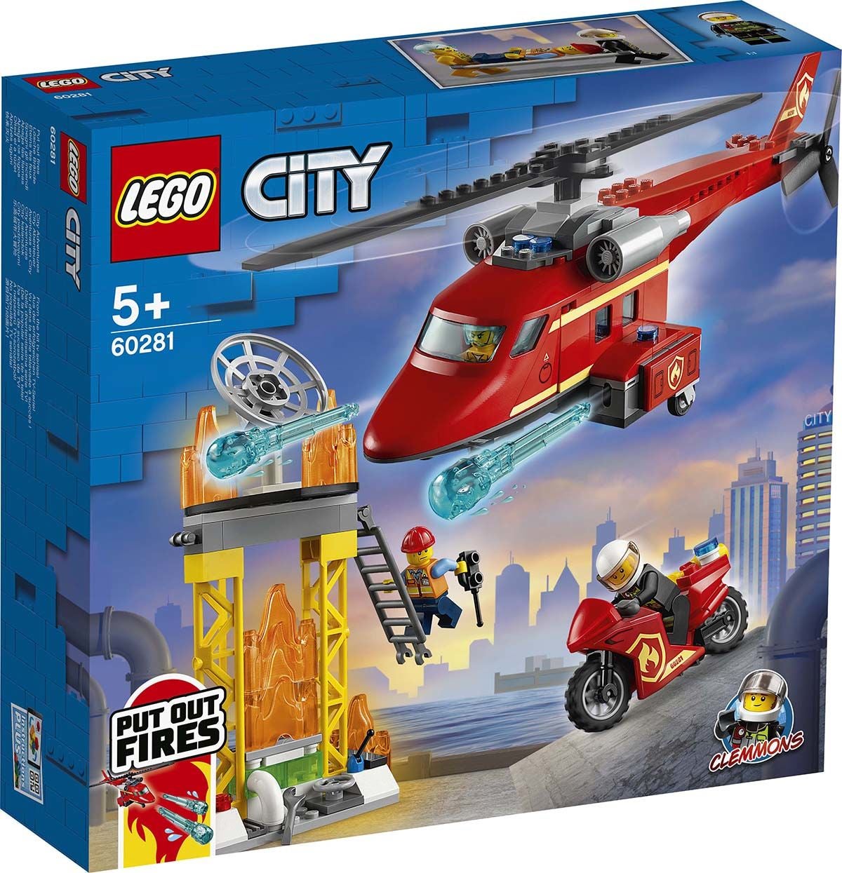 LEGO City Fire 60281 Palopelastushelikopteri
