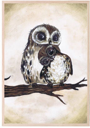 That's Mine Juliste Love Owls 30x40