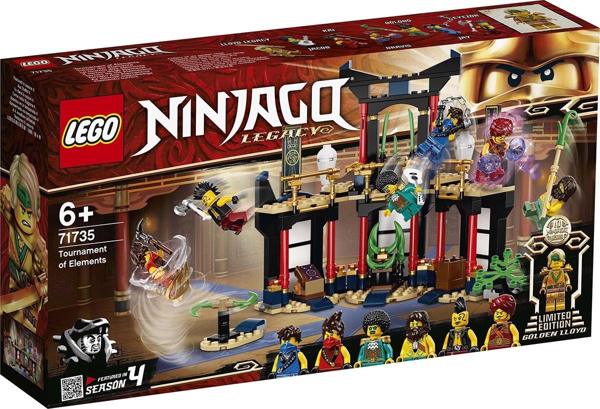 LEGO NINJAGO 71735 Elementtiturnaus