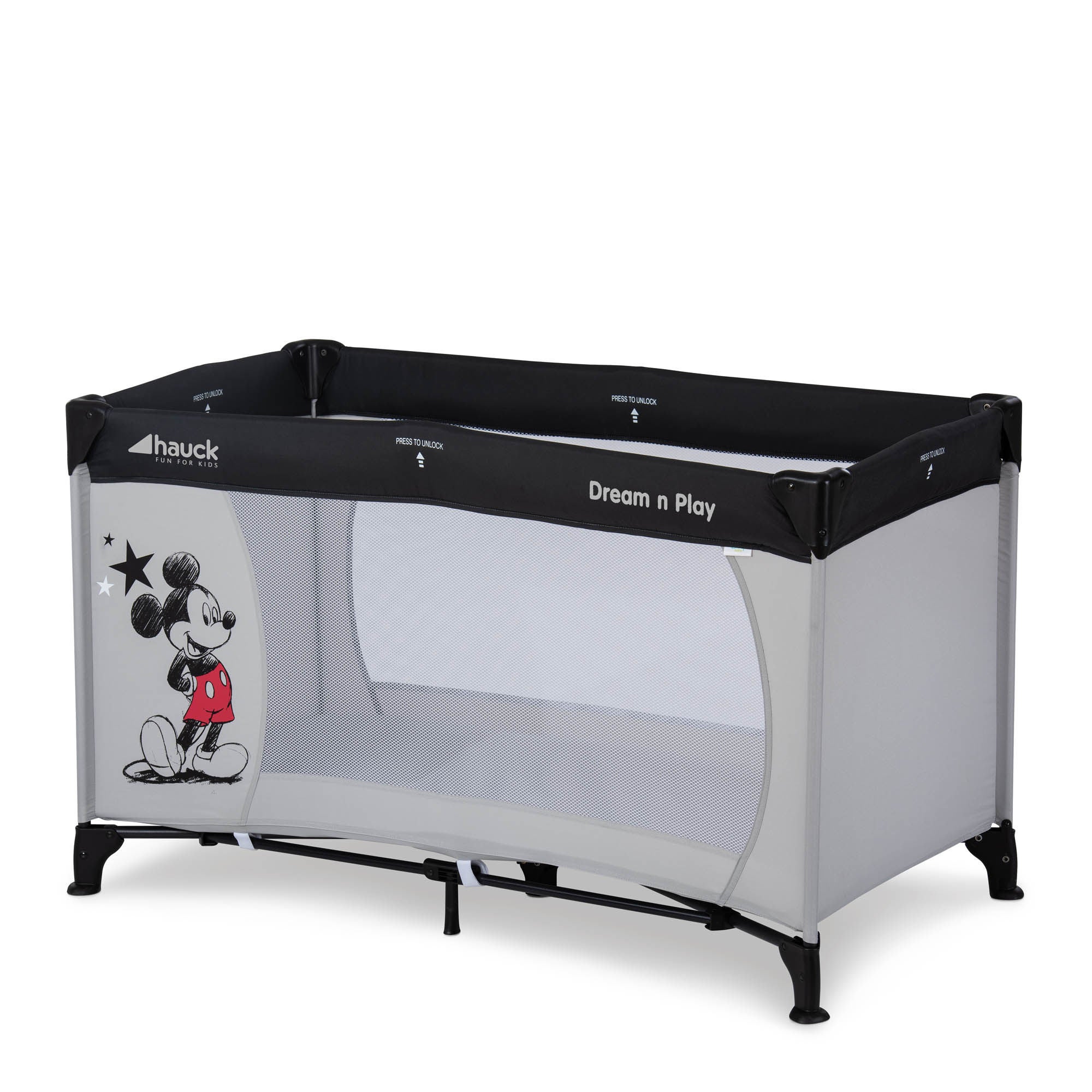 Hauck Dream'n Play Matkasänky Mickey Stars