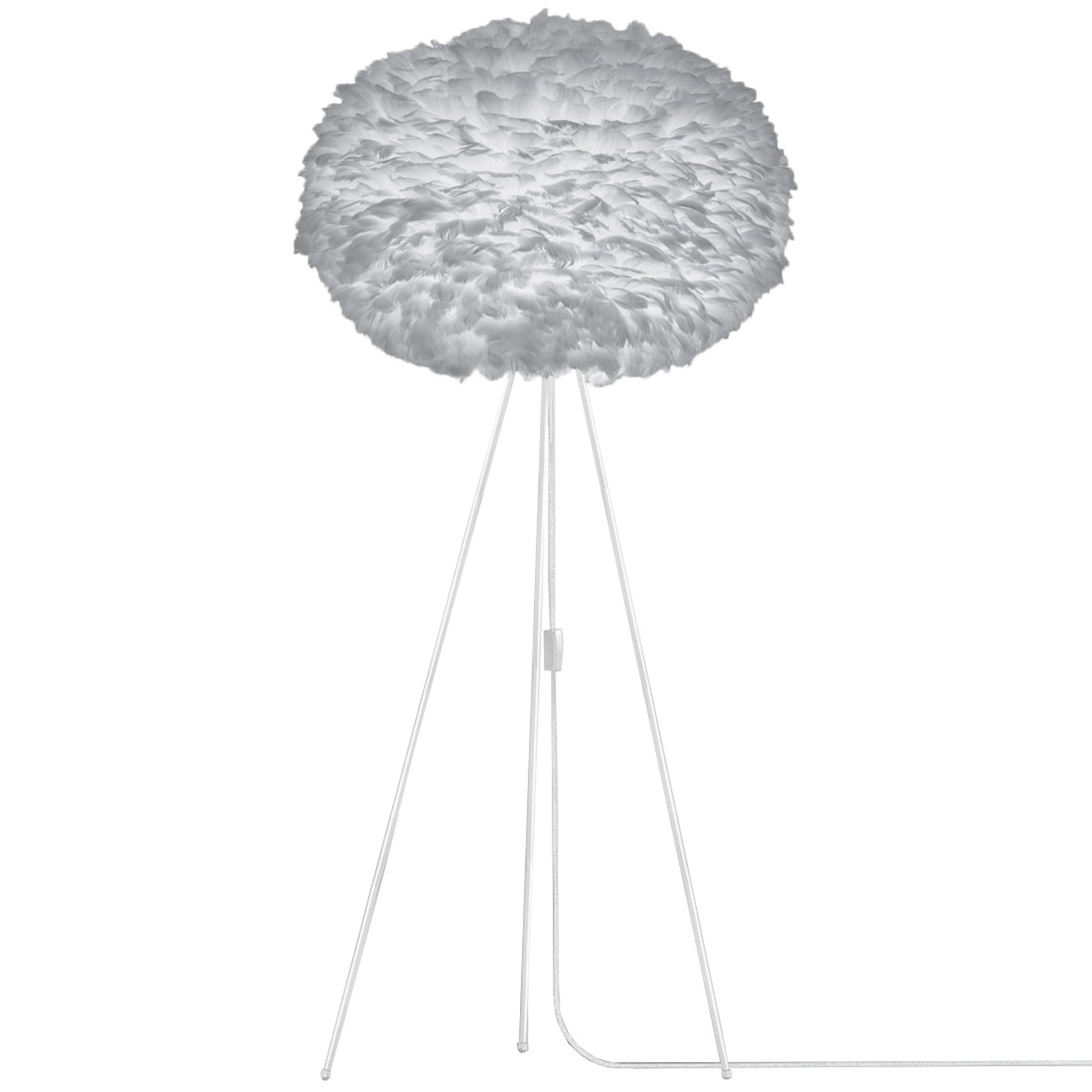 UMAGE Eos X-large -lattiavalo tripod vaaleanharmaa