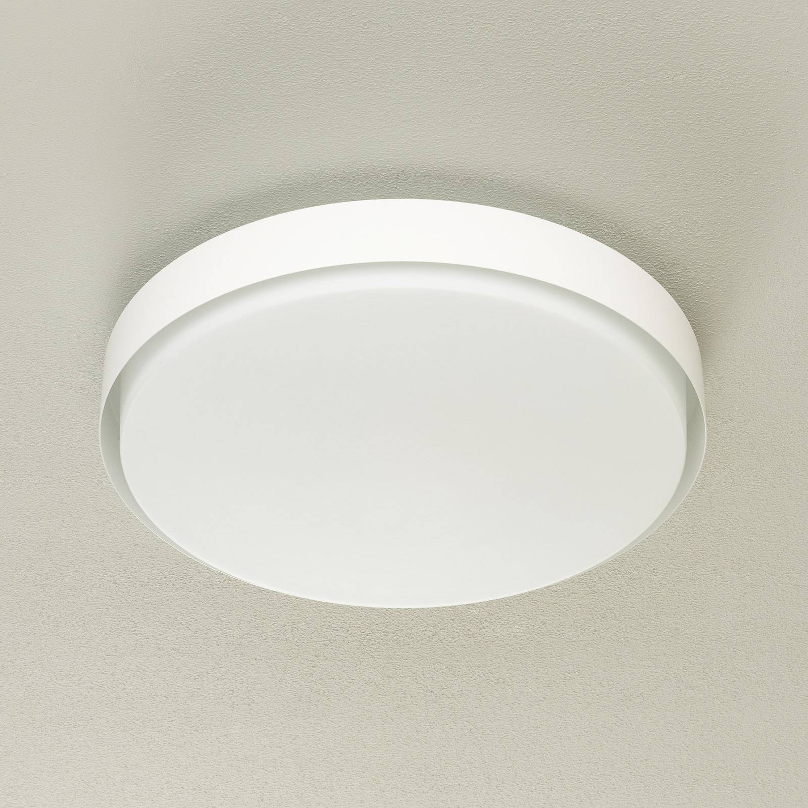 BEGA 12165 LED-kattovalaisin valk., Ø 50 cm, DALI