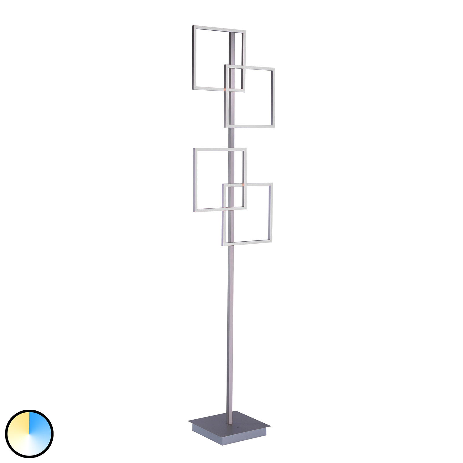 Paul Neuhaus Inigo LED-lattiavalo CCT 4 lamp.
