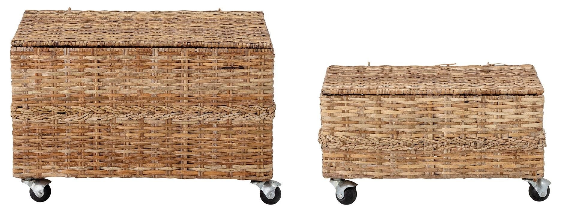 Bloomingville Colin Säilytyslaatikot 2-Pack Rottinki