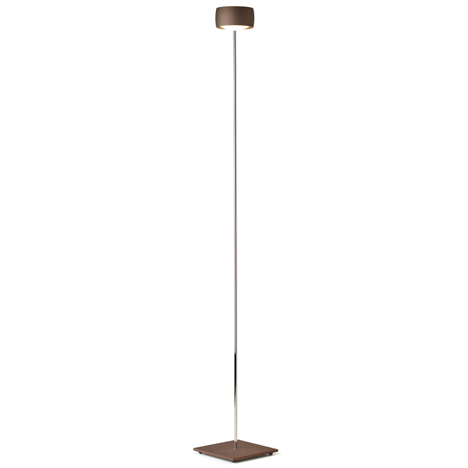 LED-lattiavalaisin Grace eleohjauksella ruskea