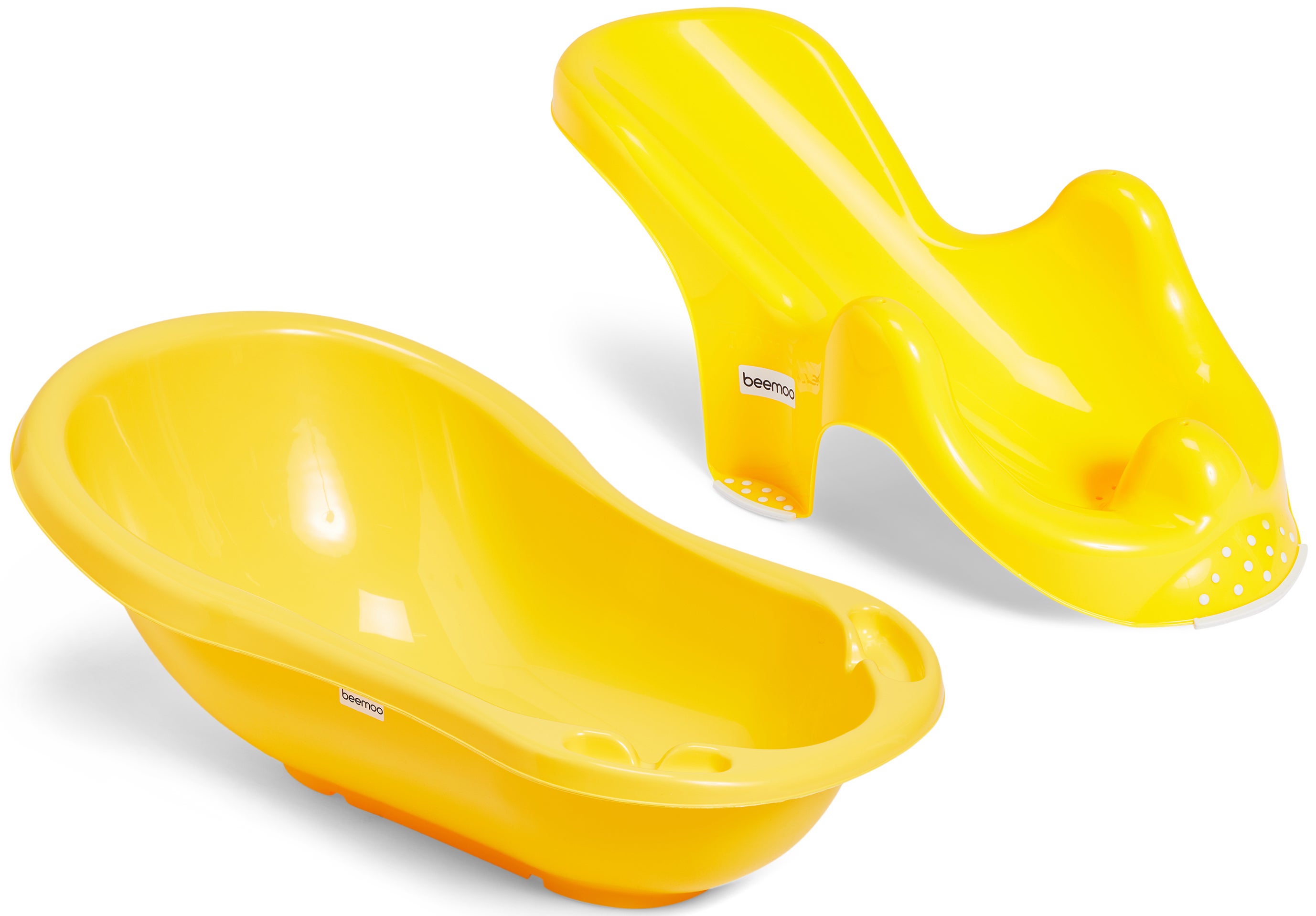 Beemoo Care Kylpyamme & Kylpyistuin, Capri Yellow