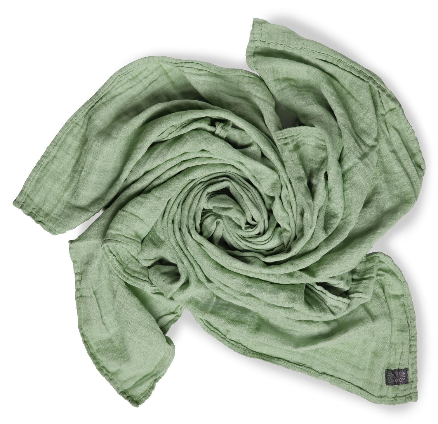 Vinter & Bloom Viltti Single Muslin EKO, Meadow Green