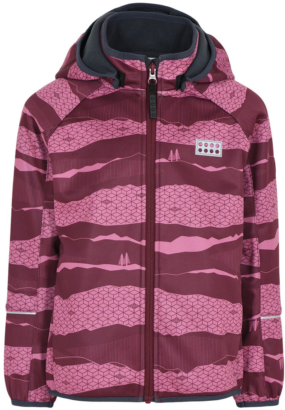 LEGO Wear Softshell Takki, Bordeaux, 104