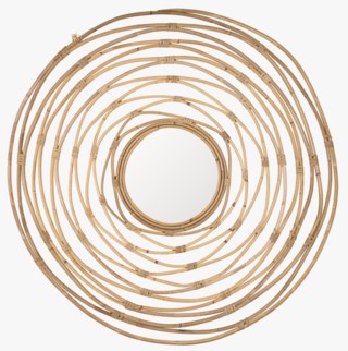 Spiral peili luonnonväri