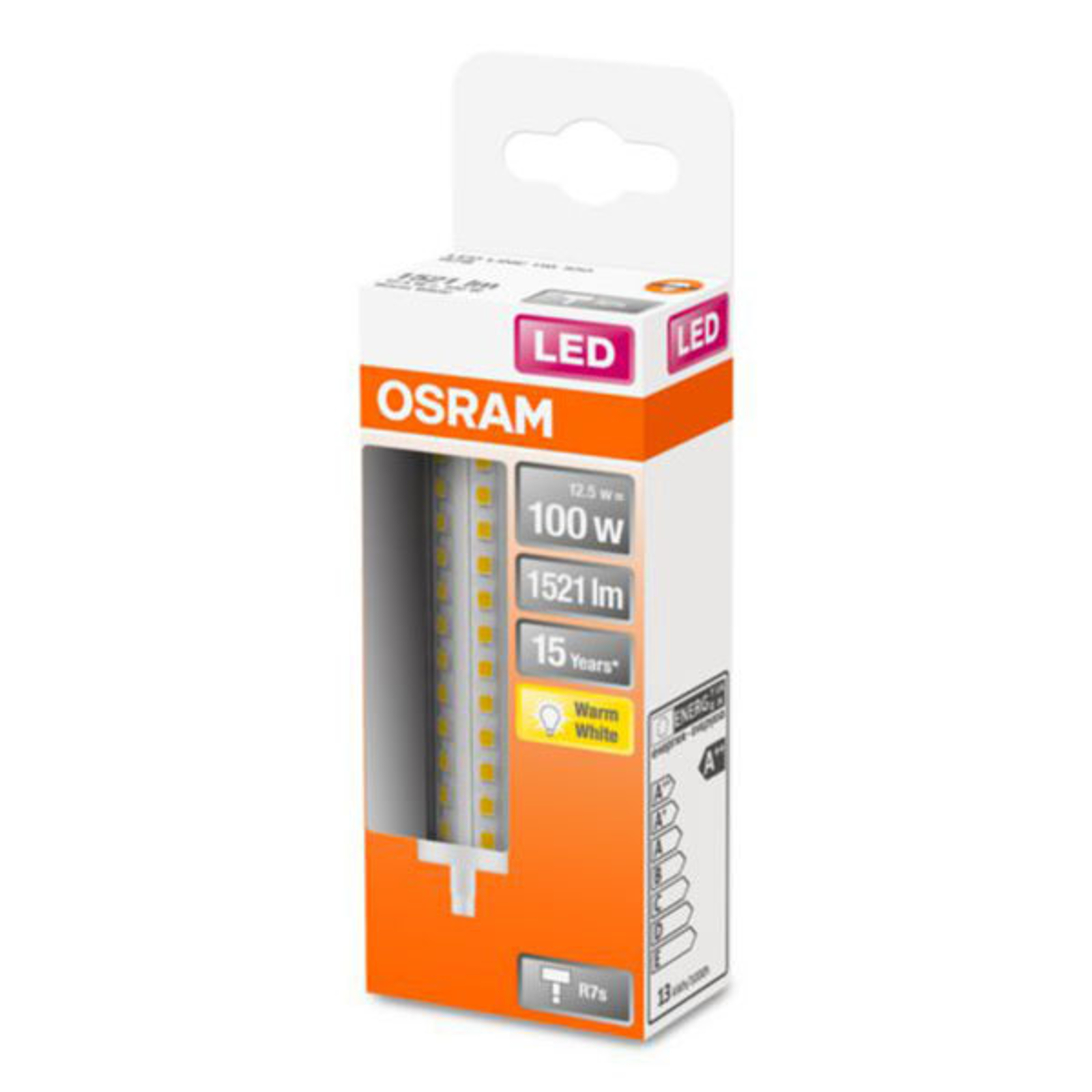 OSRAM-LED-lamppu R7s 12,5W 2 700 K