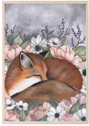 That's Mine Juliste Flower Field Fox 30x40