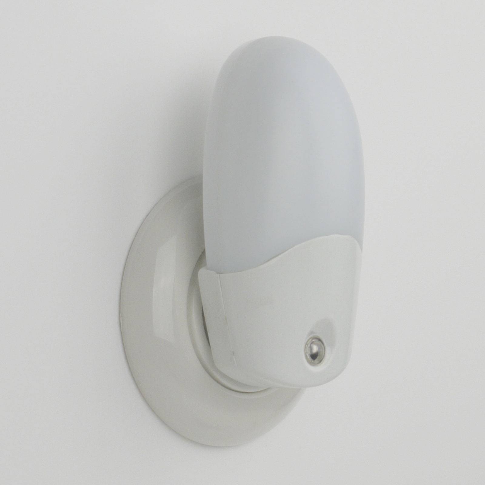 LED-yövalo Oval hämärätunnistimella