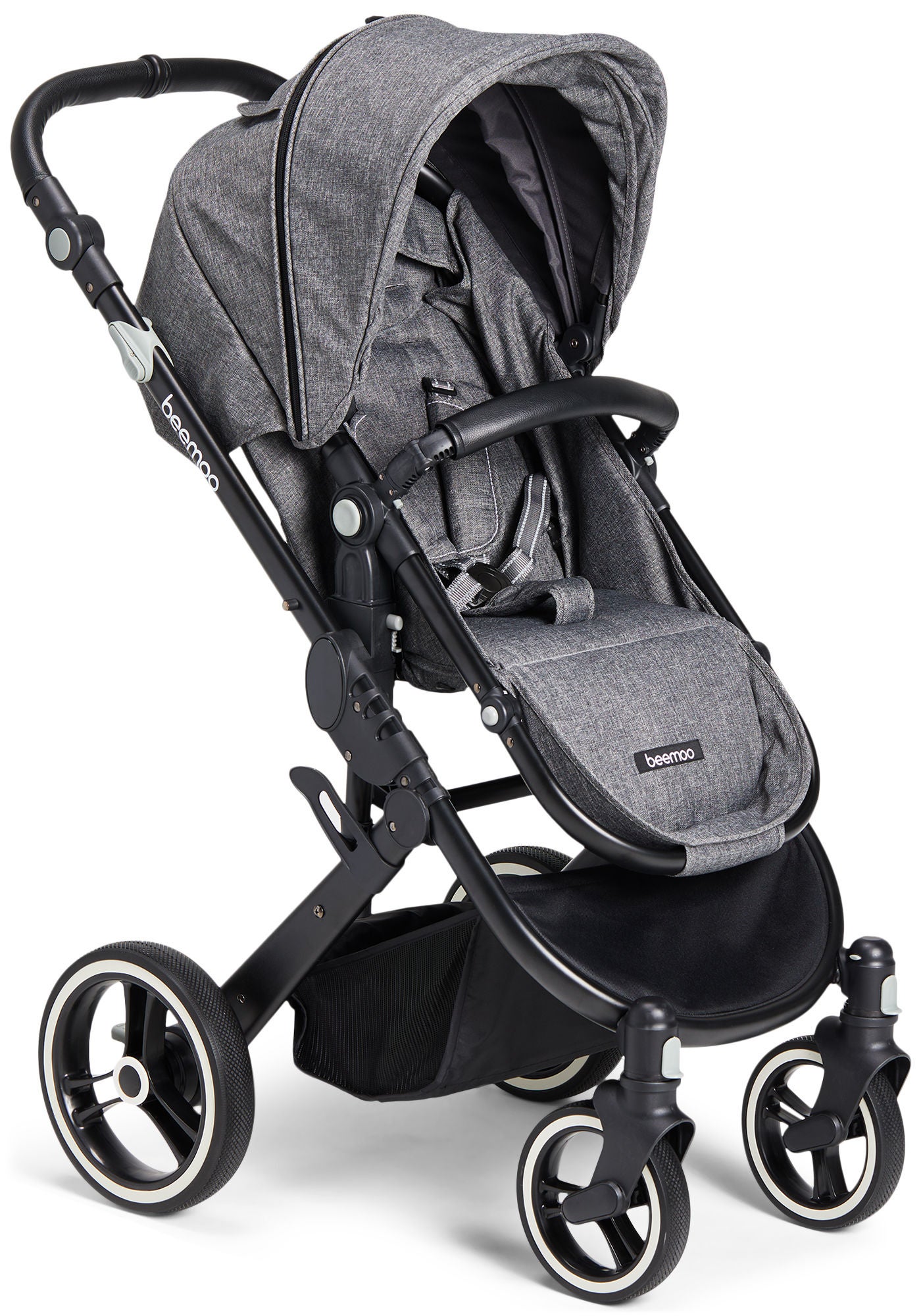 Beemoo Shade Sittvagn, Grey Mel.