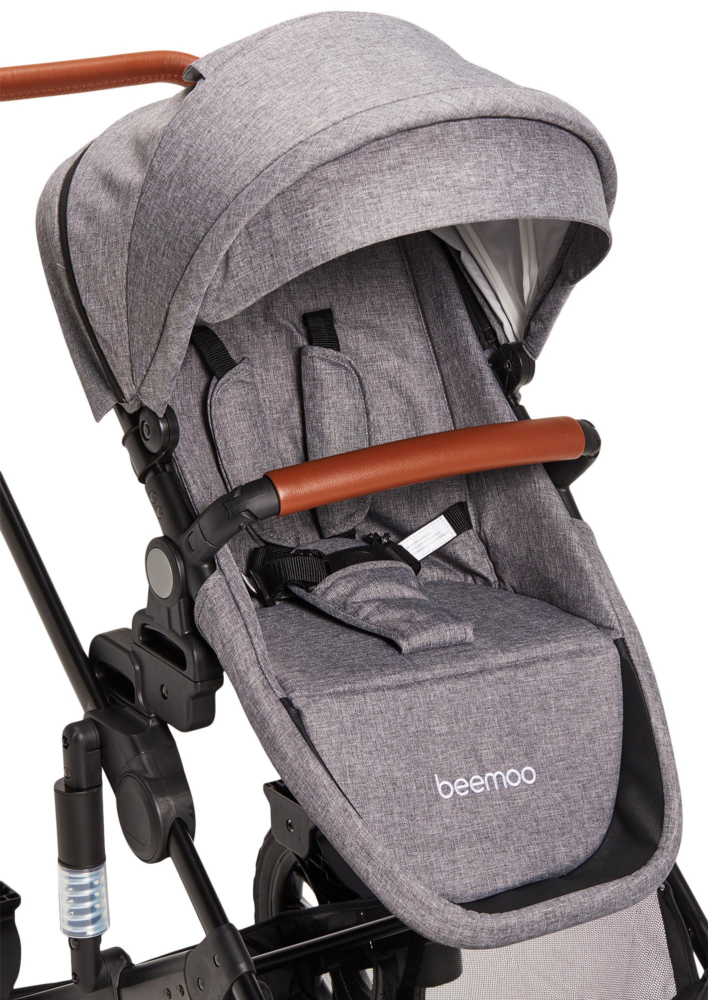 Beemoo Maxi 4 Sisarusistuin, Grey/Black