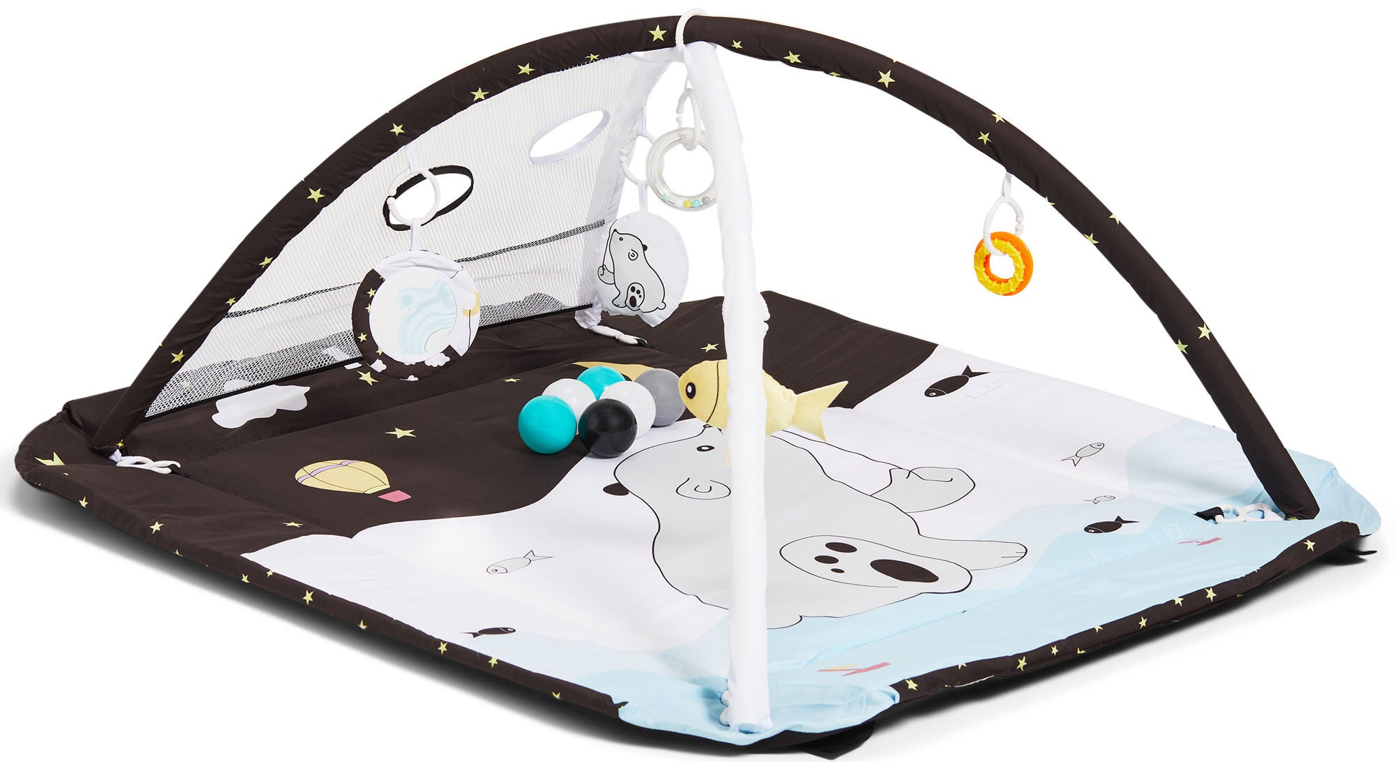Beemoo 5-in-1 Leikkimatto Polar Bear