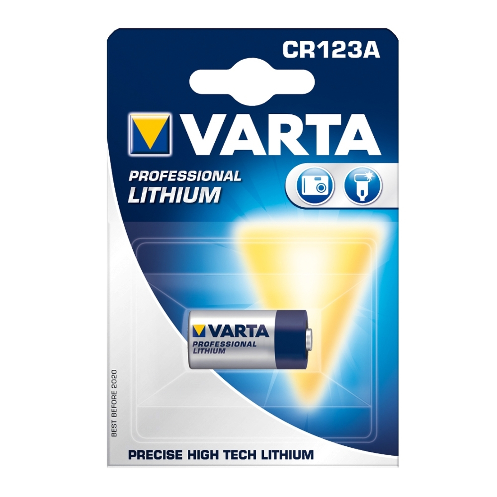 CR123A (6205) 3 V Litiumparisto