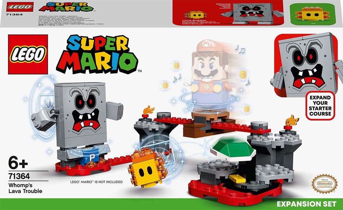 LEGO Super Mario 71364 Whomp's Lava Trouble Expansion Set