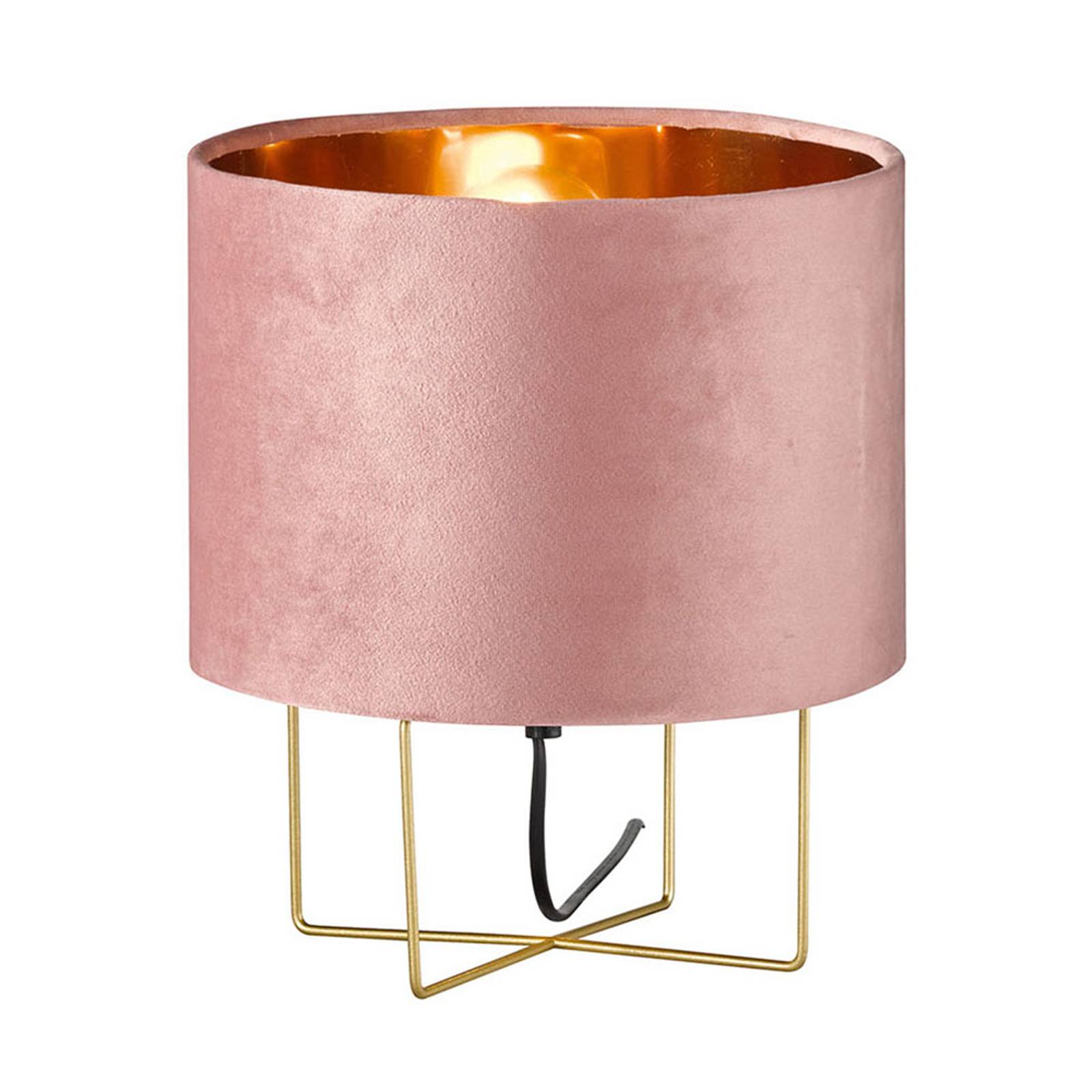 Pöytävalaisin Aura, samettivarjostin, 32 cm