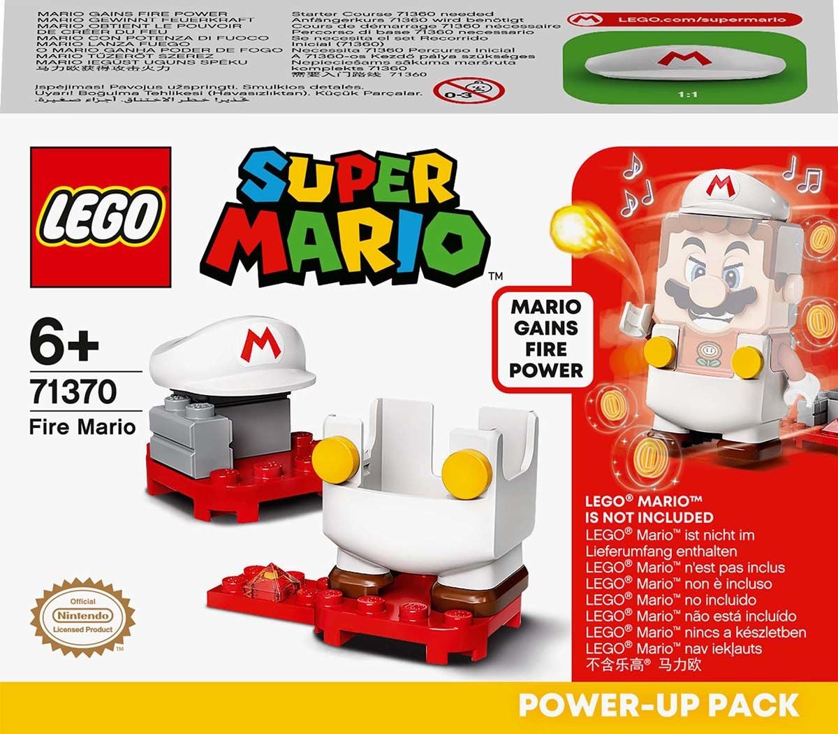 LEGO Super Mario 71370 Fire Mario Power-Up Pack