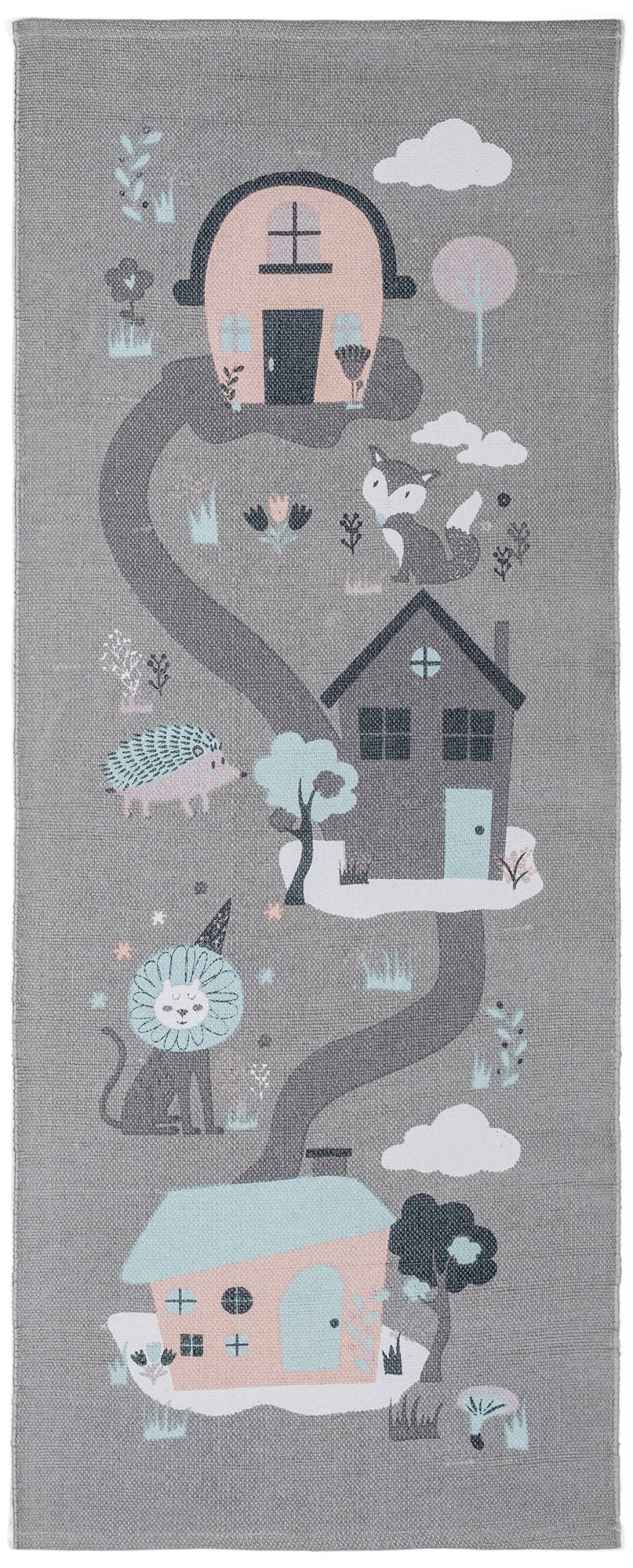 Alice & Fox Matto Houses, Grey