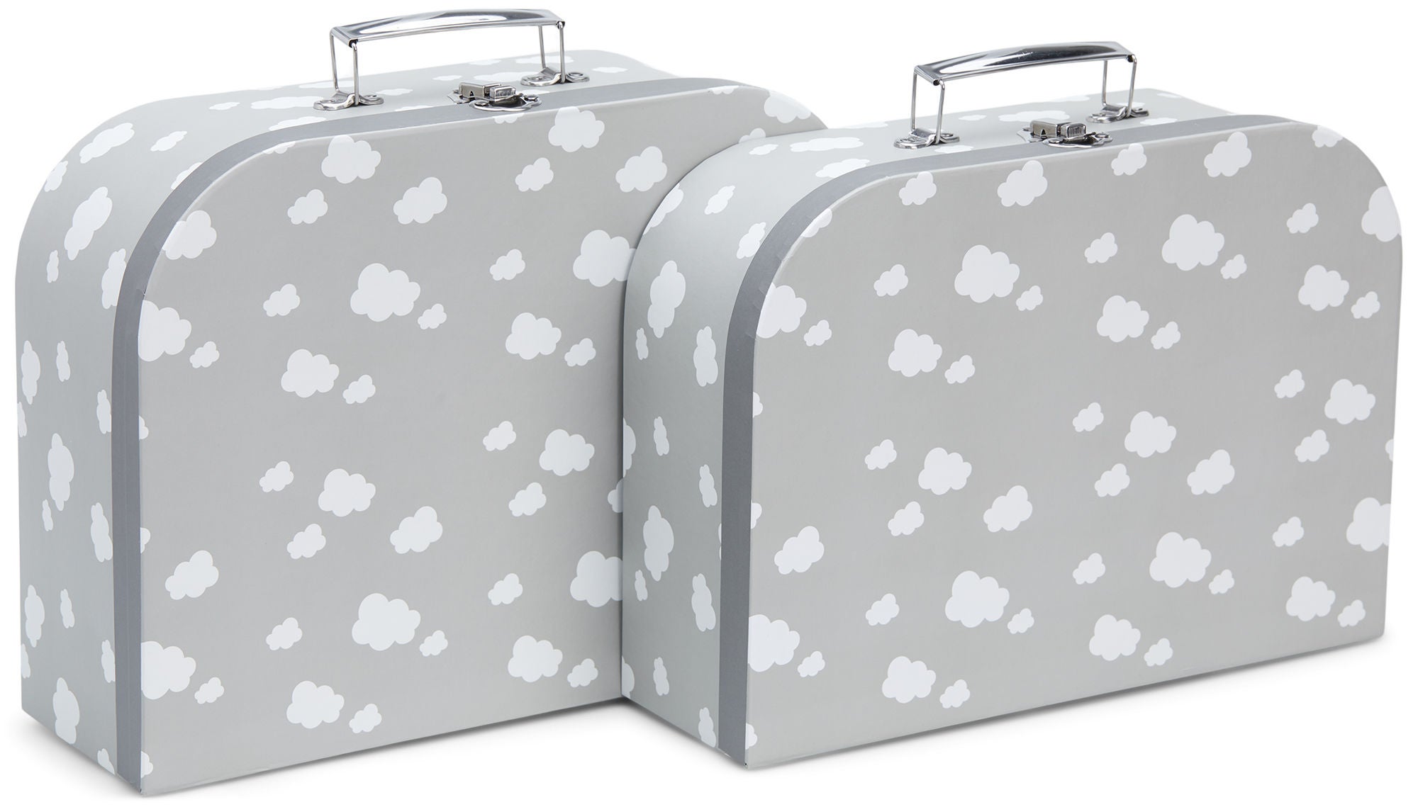 Cloudberry Castle Pahvilaukut 2-pack, Soft Grey