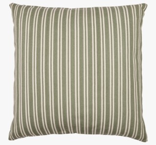 Bolster large stripe koristetyyny vihreä