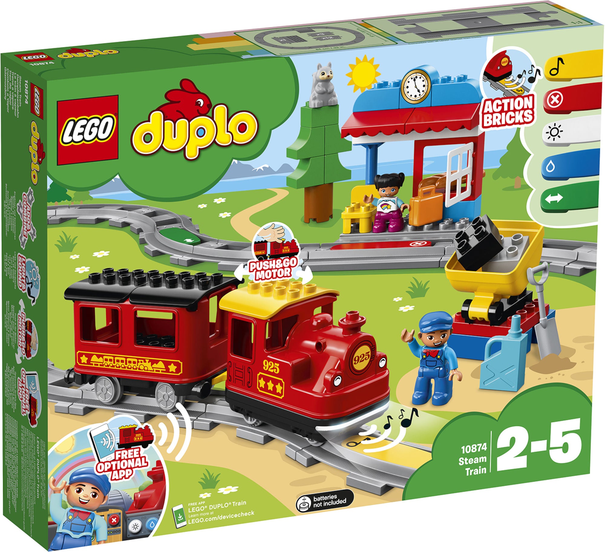 LEGO DUPLO Town 10874 Höyryjuna