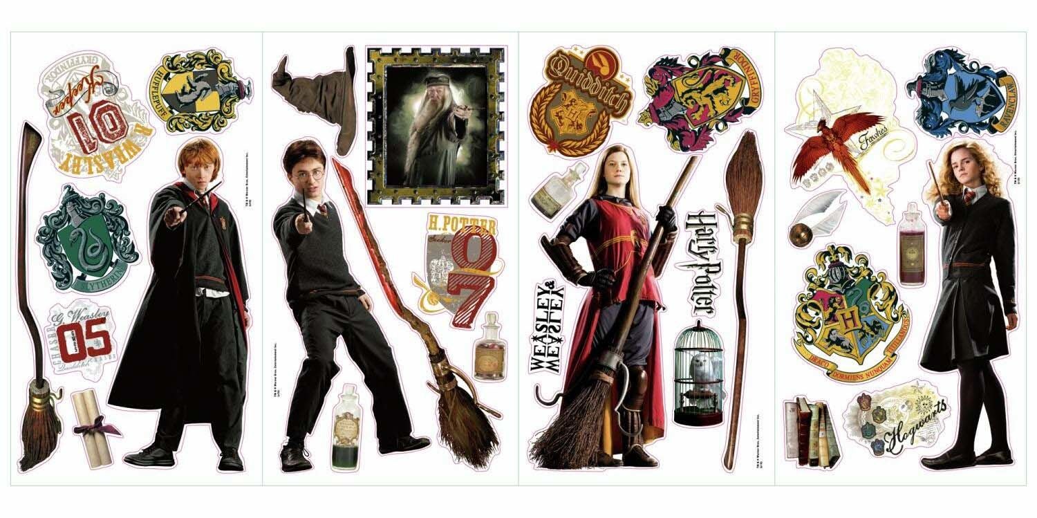 RoomMates Sisustustarrat Harry Potter