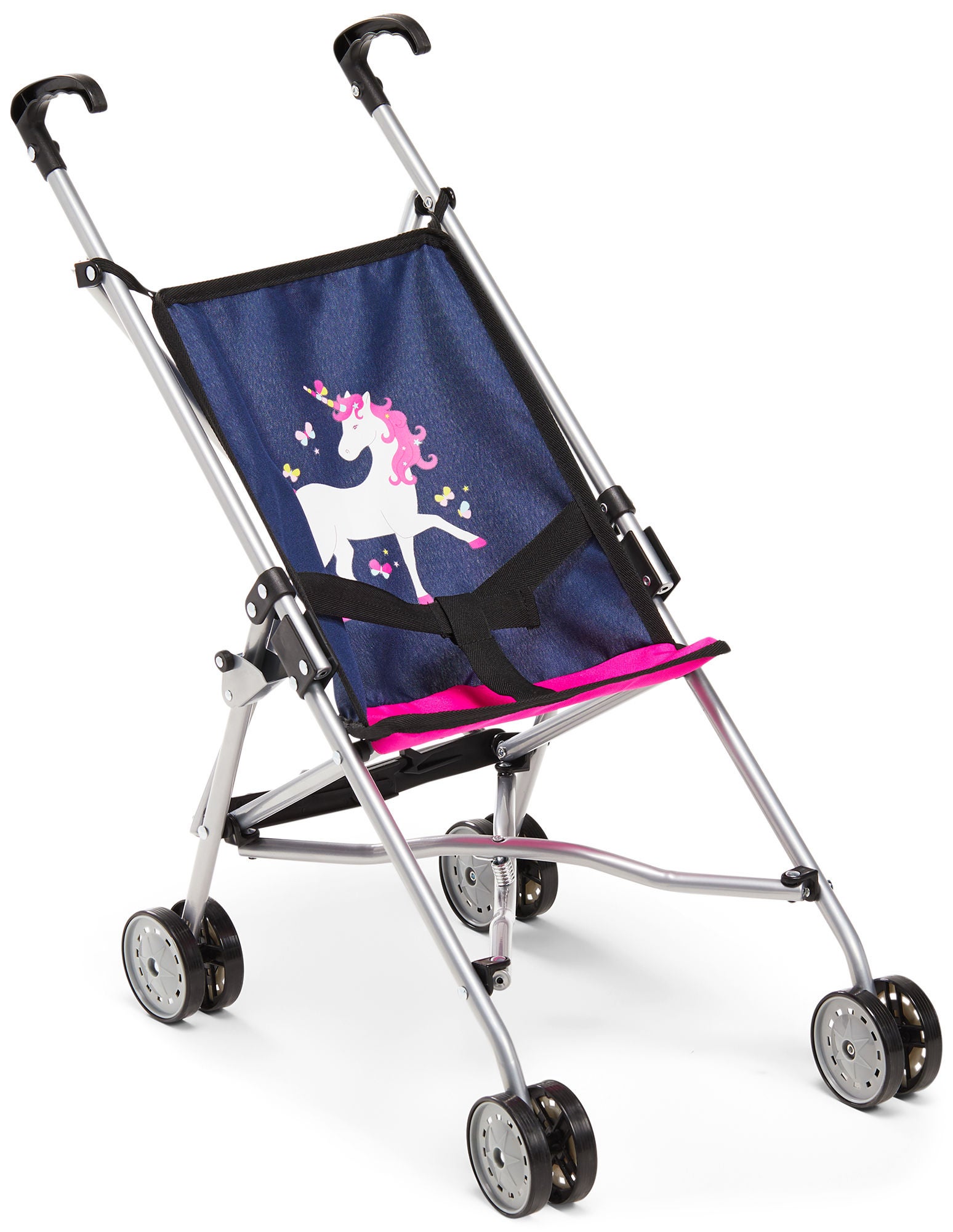 Bayer Design Nukenvaunut Buggy, Sininen/Vaaleanpunainen