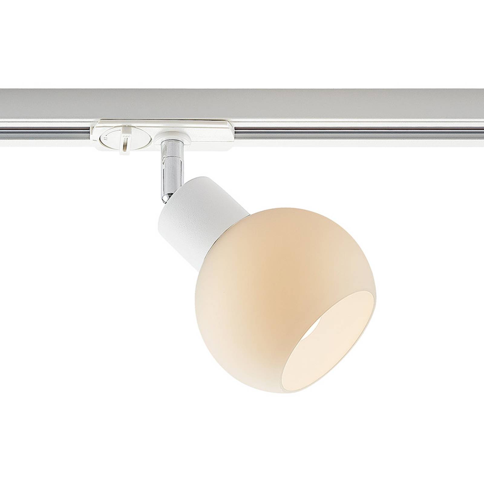 Lindby Maart -LED-spotti 1-vaihekiskoon, valkoinen