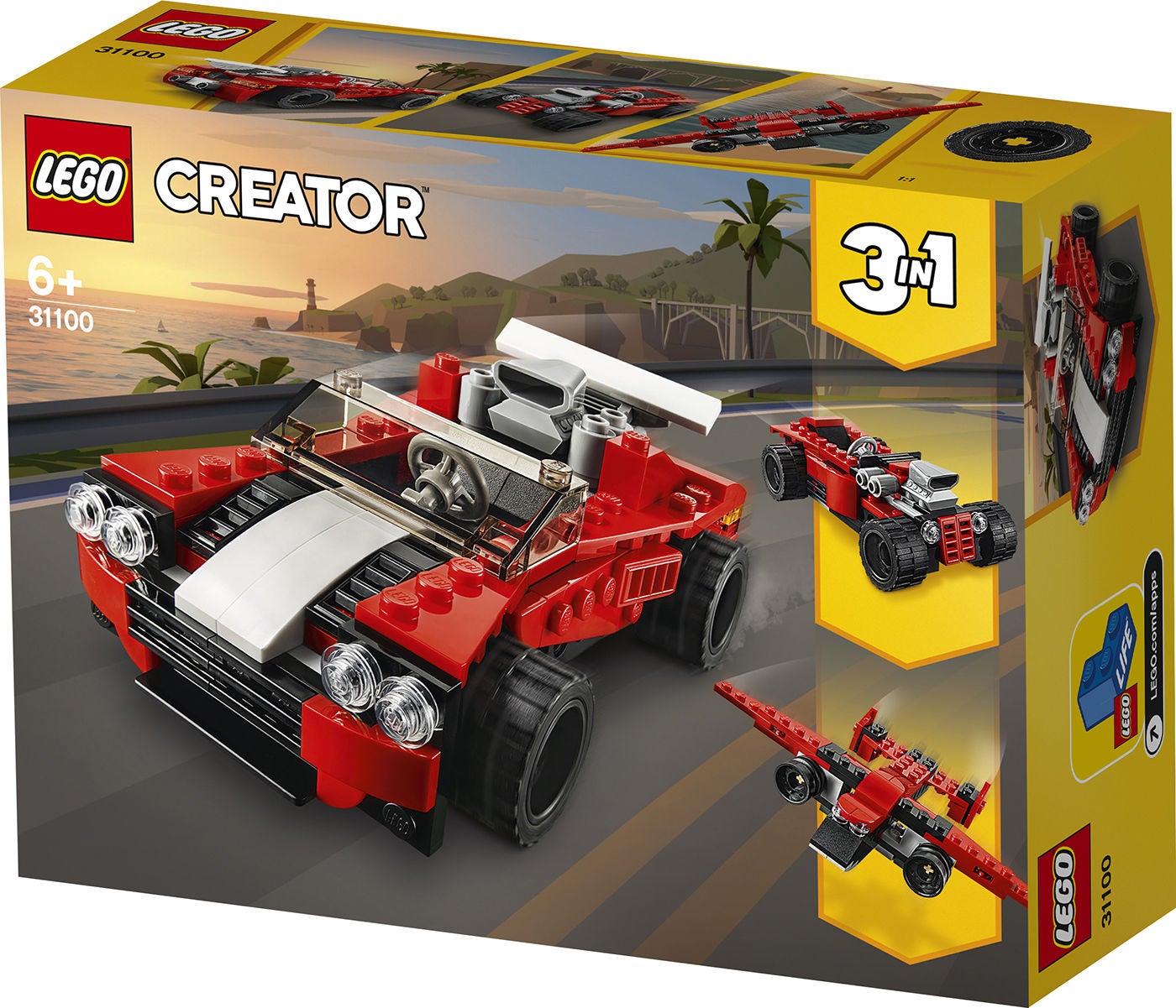 LEGO Creator 3-in-1 31100 Urheiluauto