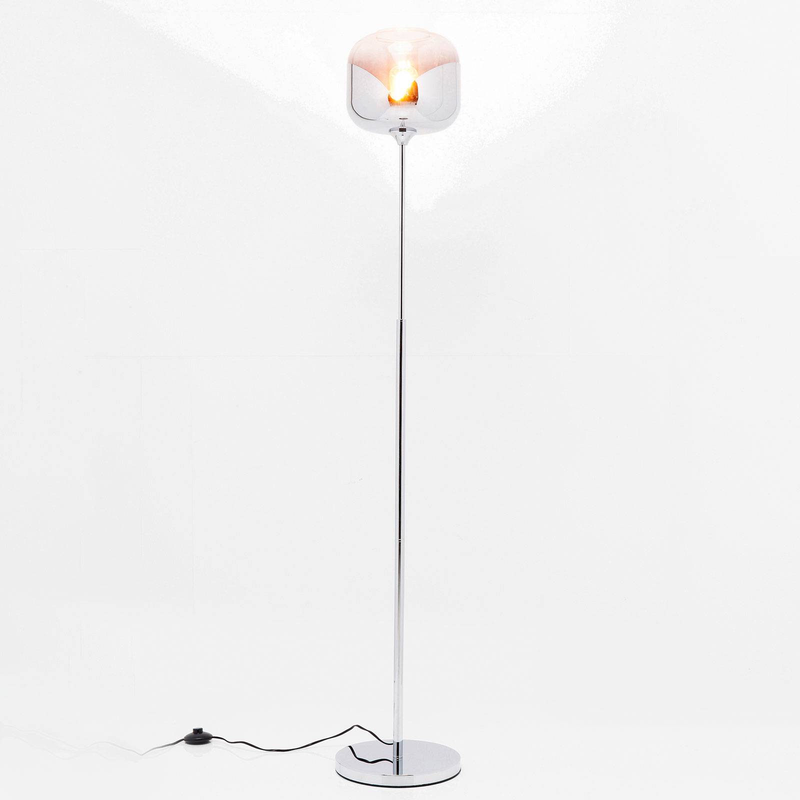 KARE Chrome Goblet Ball -lattiavalaisin