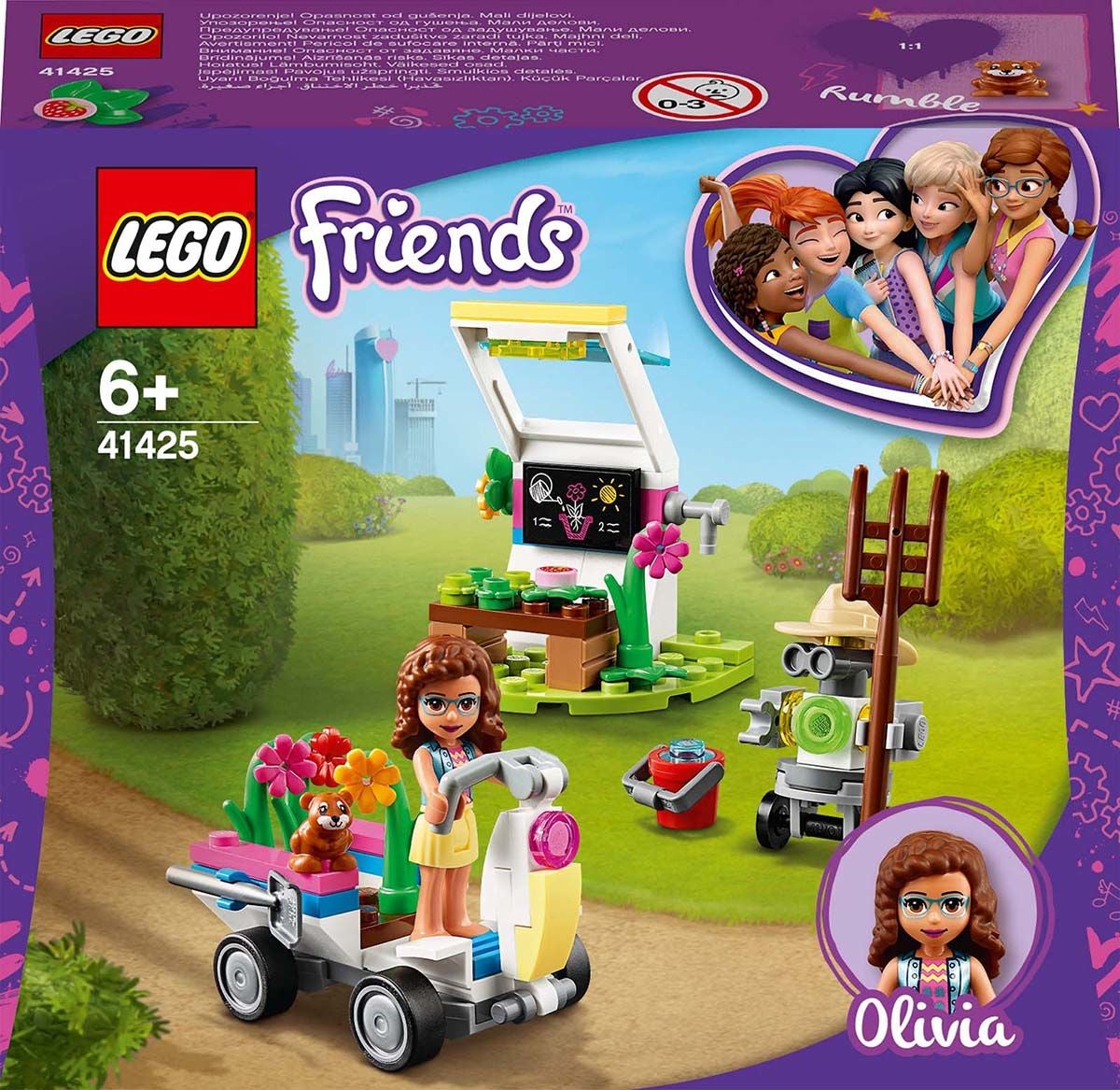 LEGO Friends 41425 Olivian kukkatarha