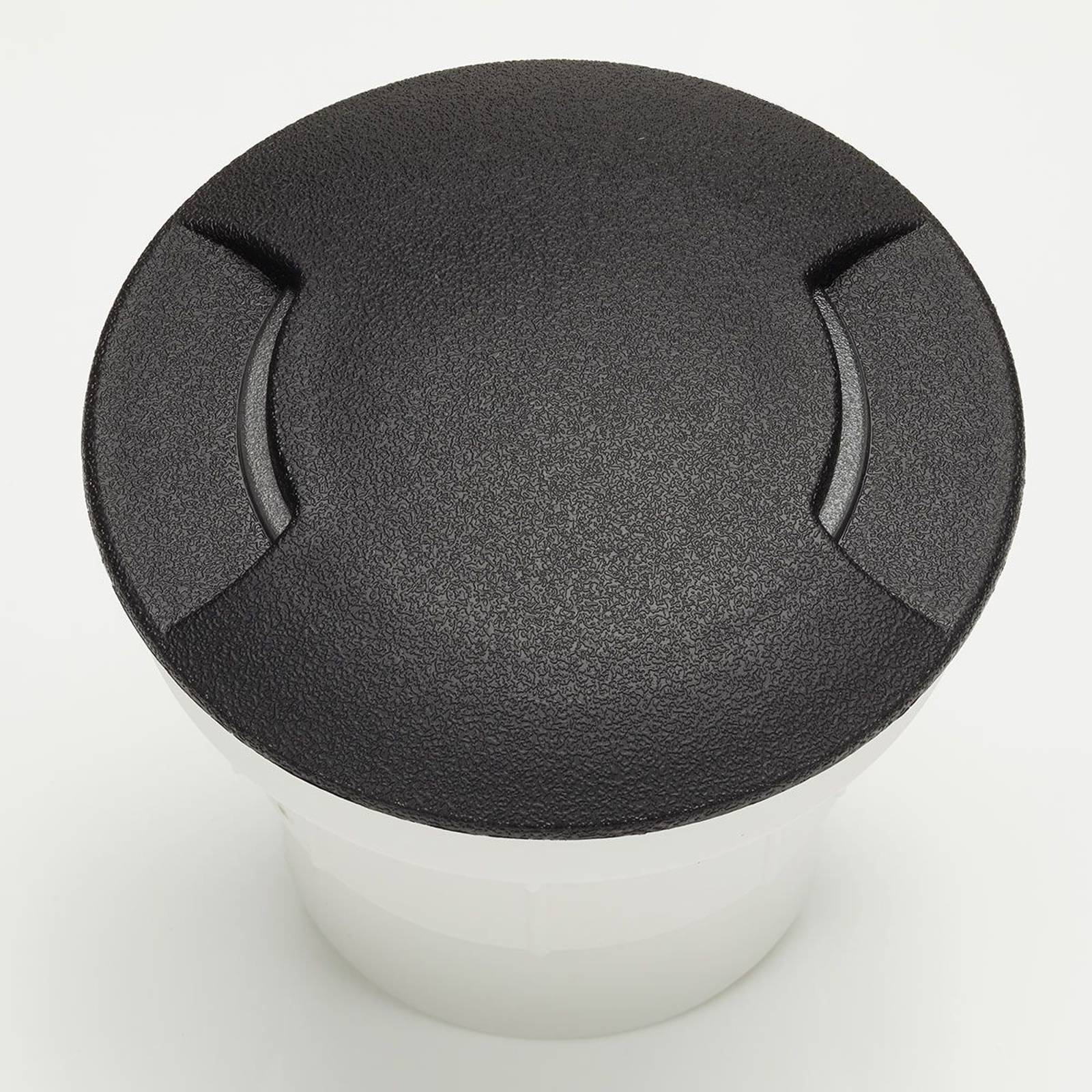 LED-uppovalo Ceci 120-2L, musta CCT
